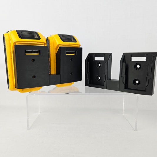 Dewalt battery wall holder