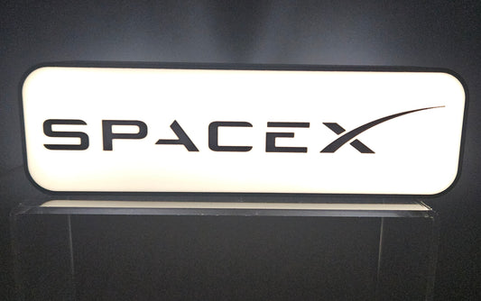 SpaceX LED Lightbox