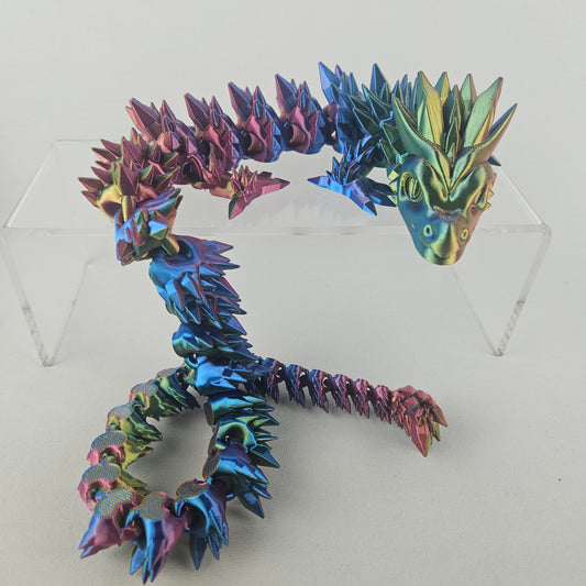 Crystal Dragon Silk Rainbow