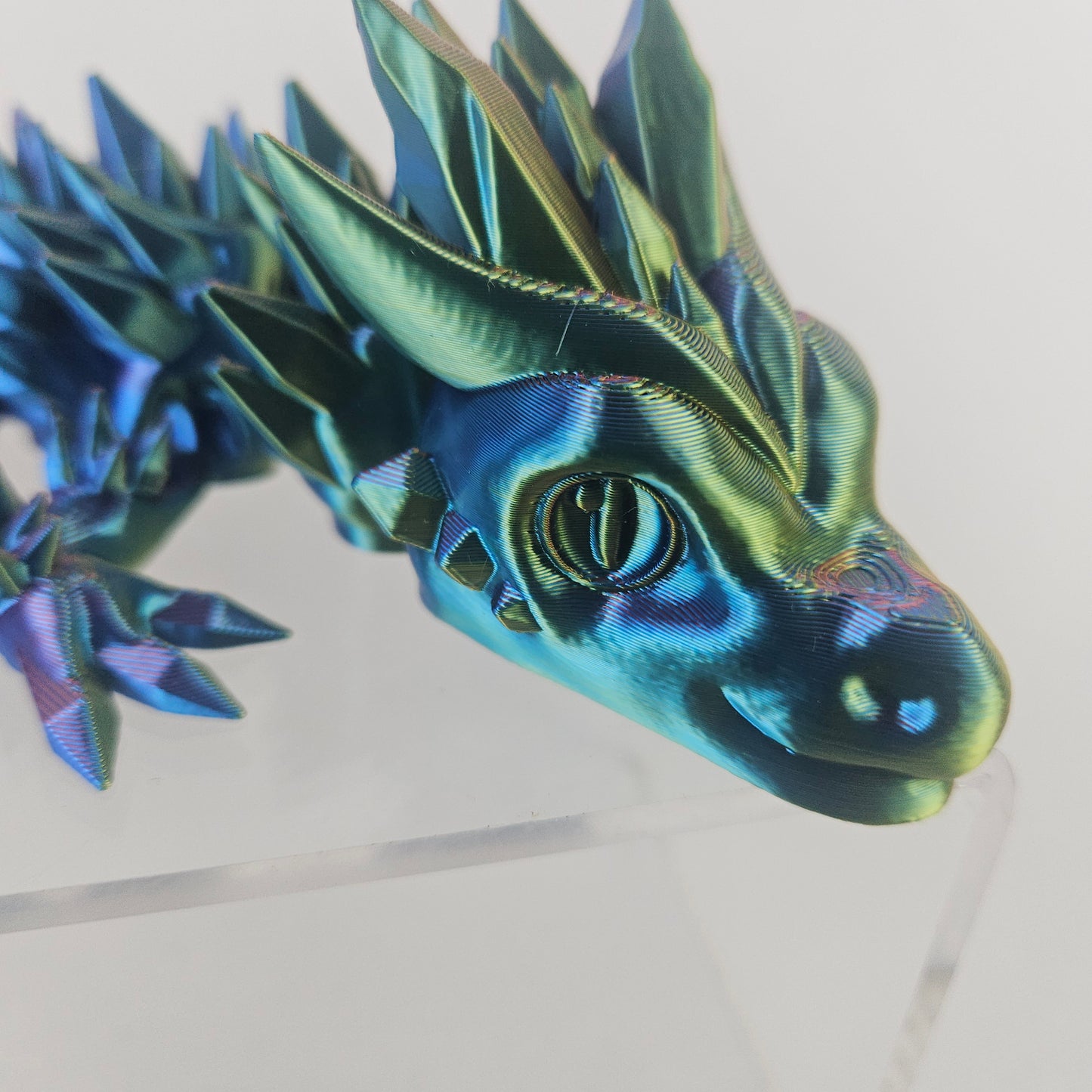 Crystal Dragon Silk Rainbow