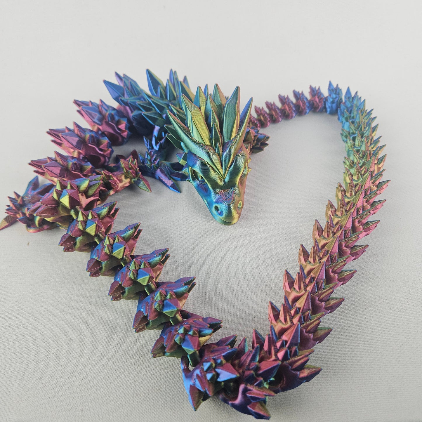 Crystal Dragon Silk Rainbow