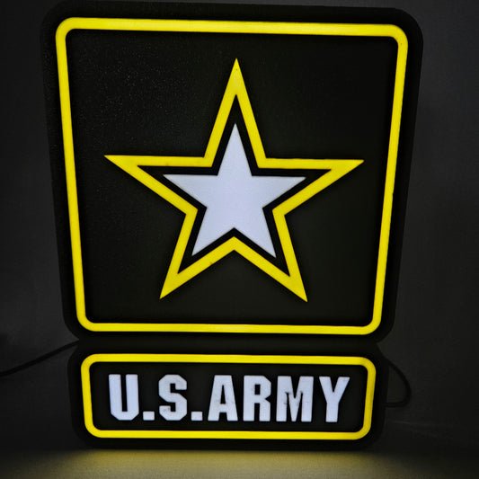 United States Army LED LightBox